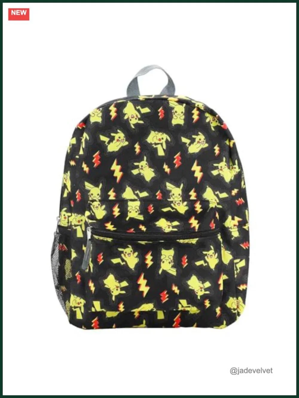 Pikachu Backpack Kids Travel School Daypack